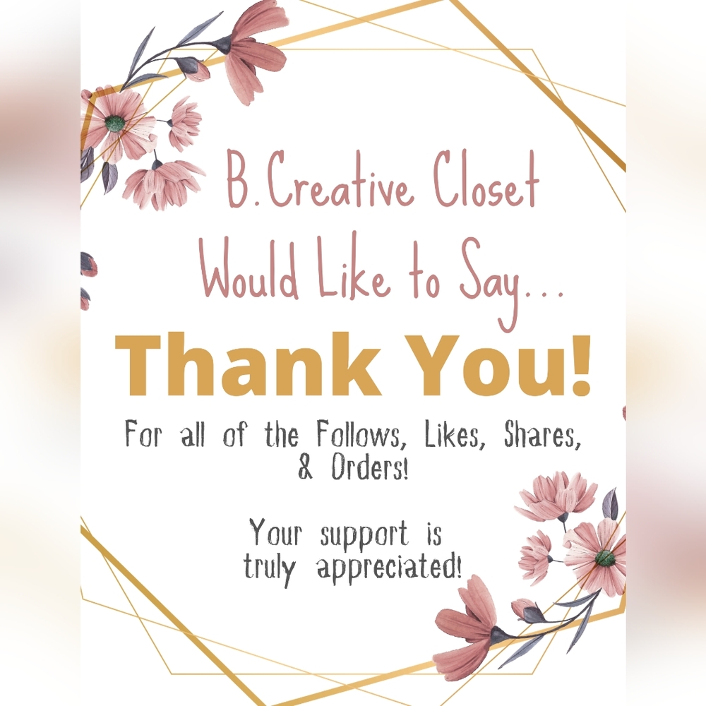 ❤️❤️THANK YOU FOR ALL  OF YOUR SUPPORT ❤️❤️